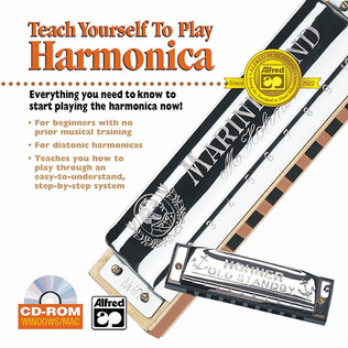 Book cover for Alfred's Teach Yourself to Play Harmonica