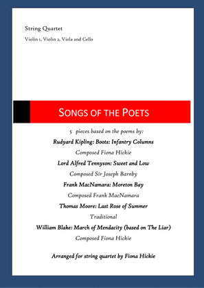 Songs of the Poets