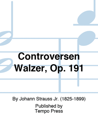 Book cover for Controversen Walzer, Op. 191
