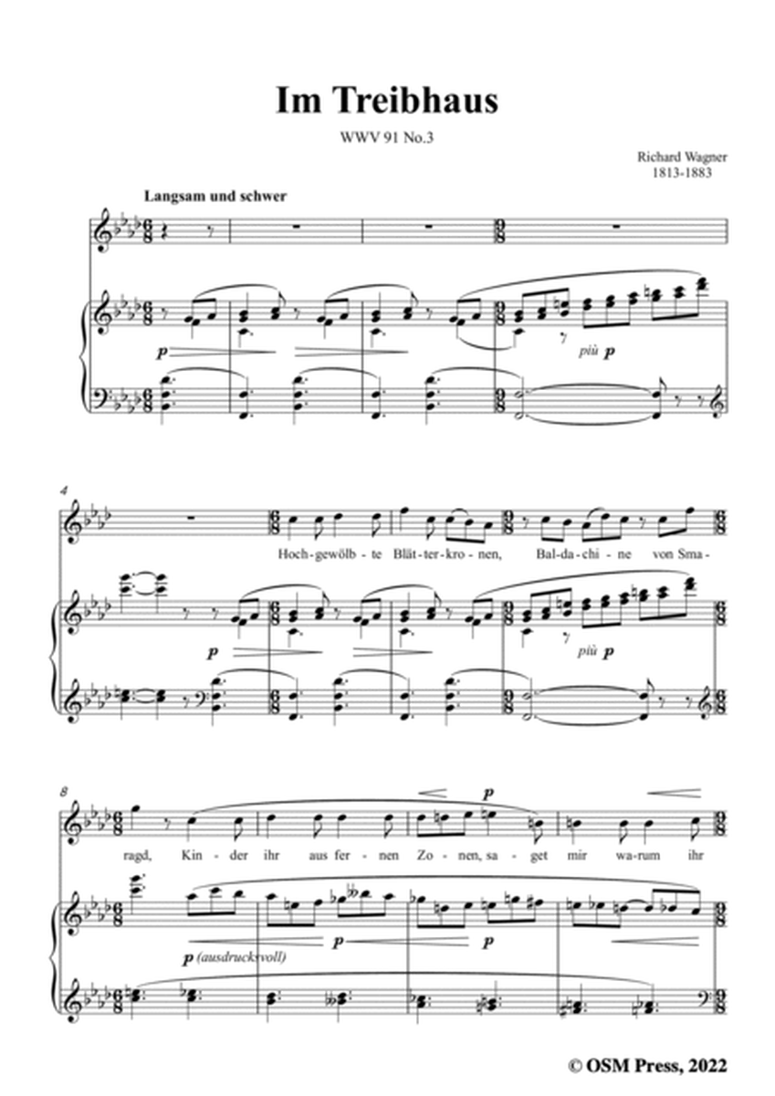 R. Wagner-Im Treibhaus,in f minor,WWV 91 No.3,from Wesendonck-Lieder image number null