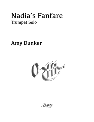 Book cover for Nadia's Fanfare