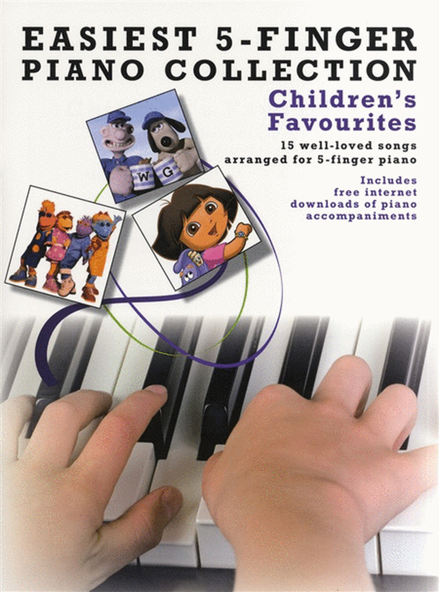 Easiest 5-Finger Piano Collection: Children's Favo