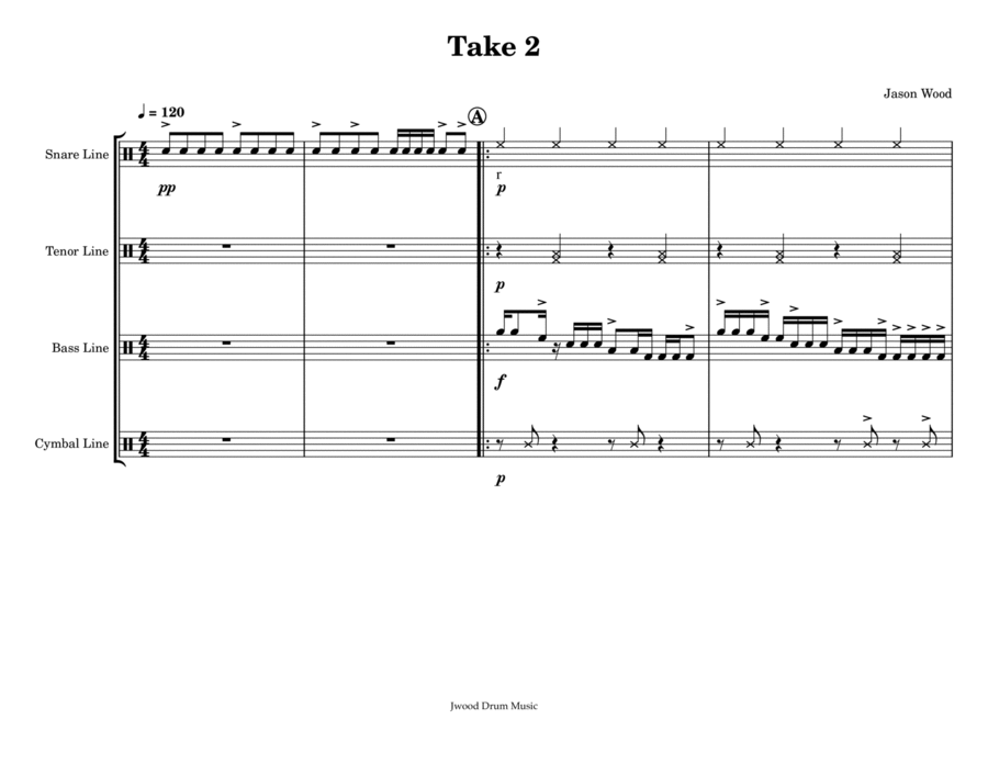 Take 2 (Drumline Cadence) image number null