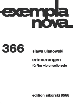 Book cover for Erinnerungen