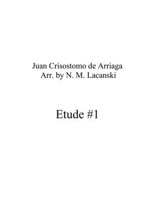 Book cover for Etude #1