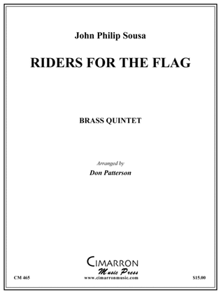 Book cover for Riders for the Flag