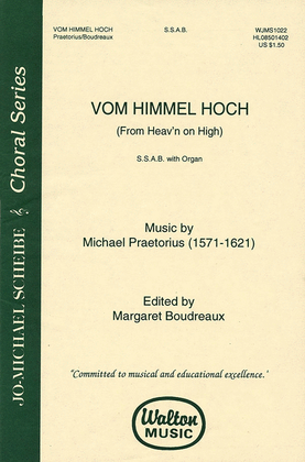 Book cover for Vom Himmel Hoch (From Heav'n on High) (Vocal Score)