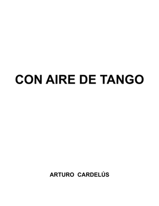 Book cover for Con Aire de Tango