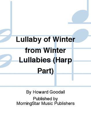 Book cover for Lullaby of Winter from Winter Lullabies (Harp Part)