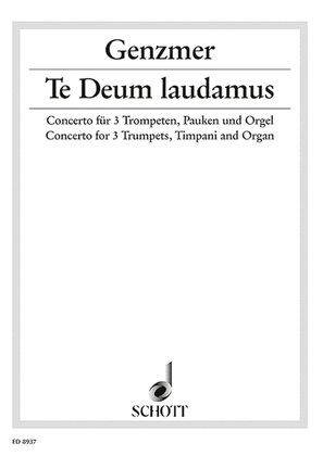 Te Deum Laudamus 3tpt/timp/org