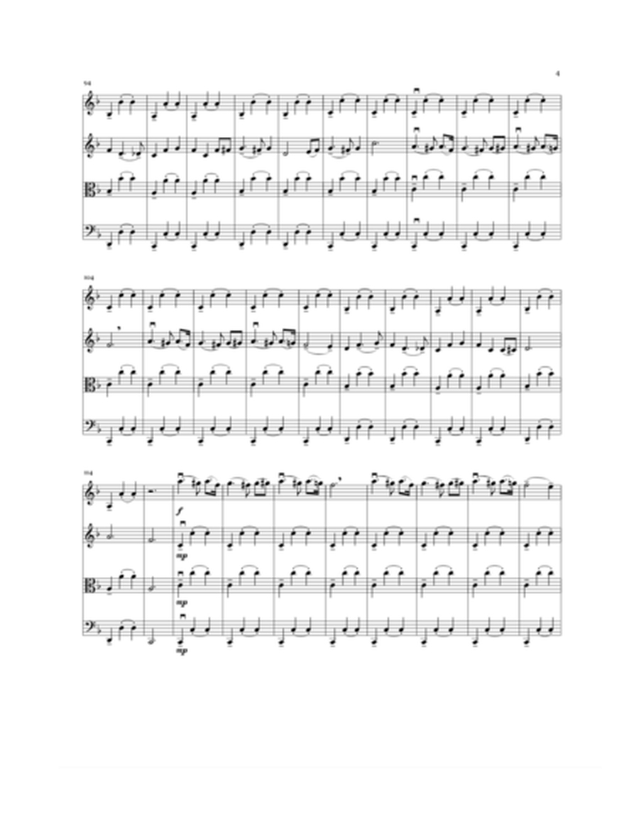 MISSOURI WALTZ (String Quartet Arrangement)