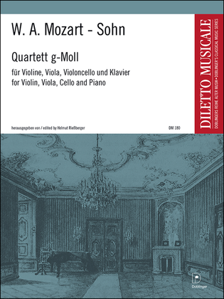 Book cover for Quartett g-moll