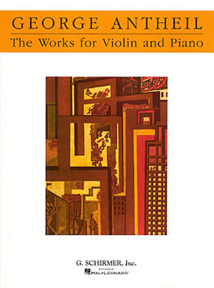 Book cover for Works for Violin and Piano