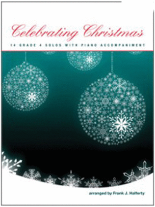Book cover for Celebrating Christmas (14 Grade 4 Solos With Piano Accompaniment) - Violin