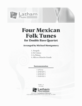 Book cover for Four Mexican Folk Tunes