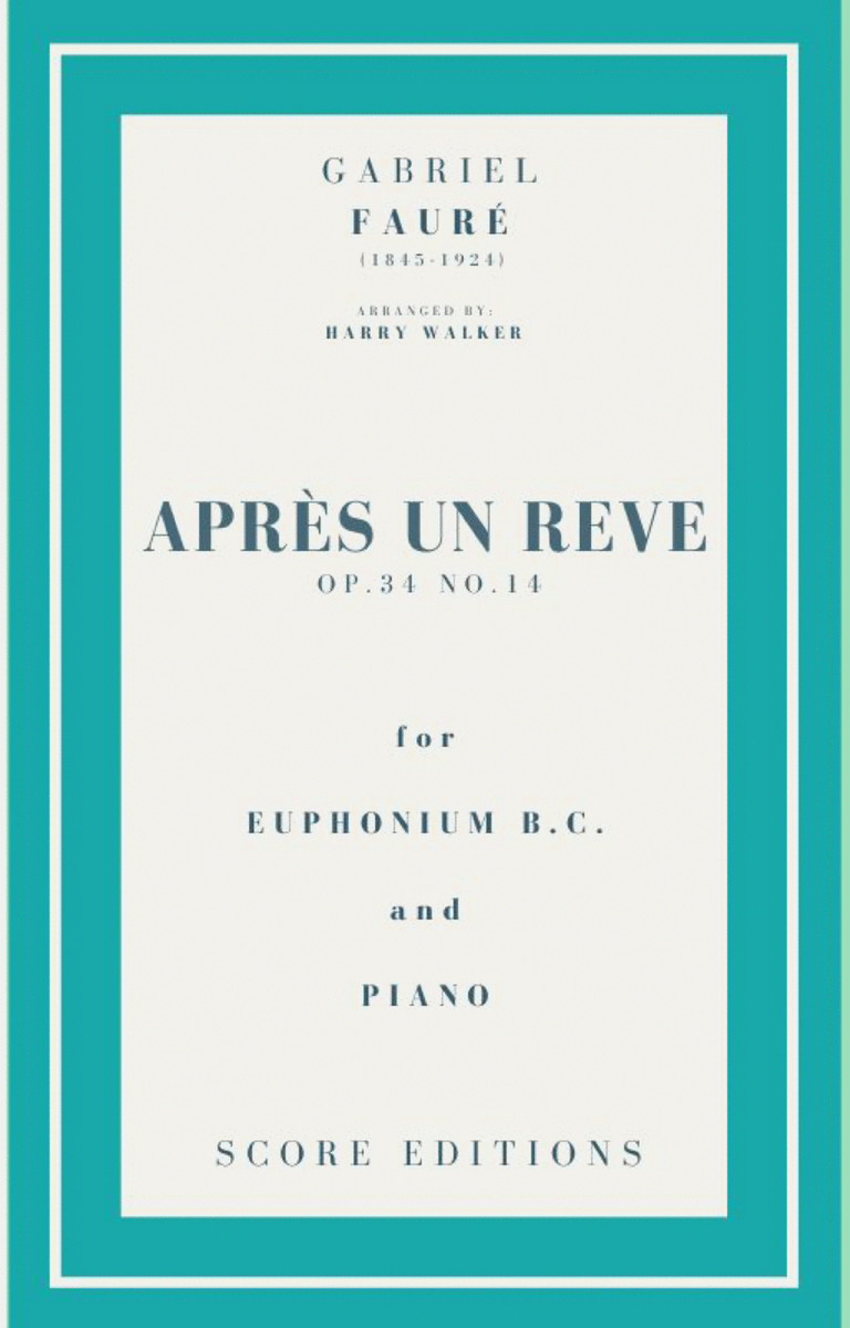 Après un rêve (Fauré) for Euphonium B.C. and Piano image number null