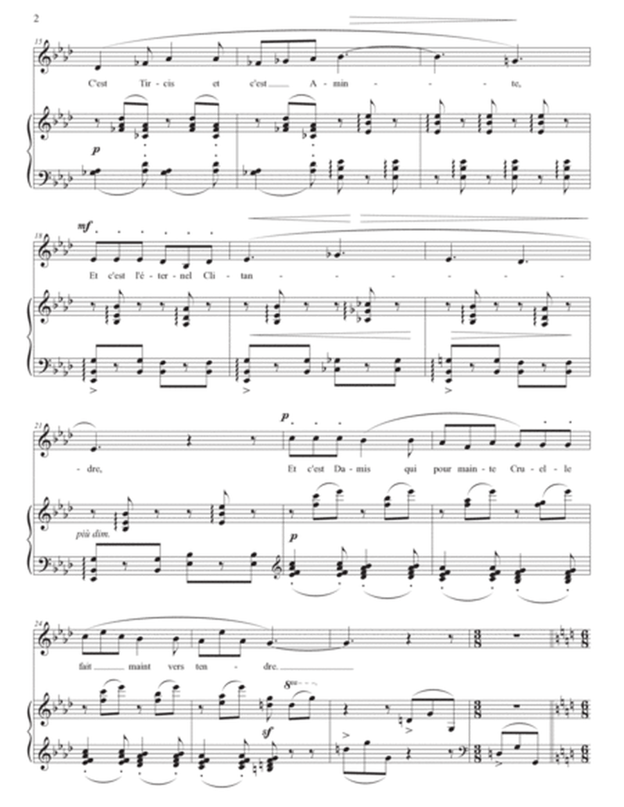 DEBUSSY: Mandoline (transposed to A-flat major)