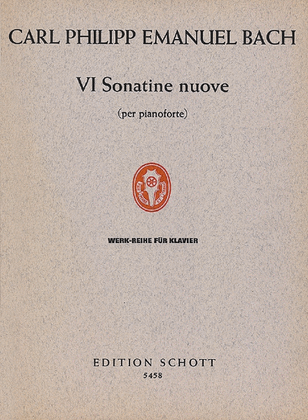 Book cover for Bach Cpe Sonatine Nouve Vi S.pft