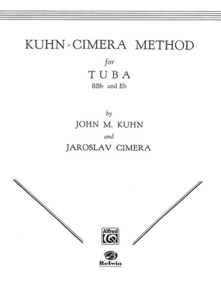 Book cover for Kuhn-Cimera Method for Tuba, Book 1
