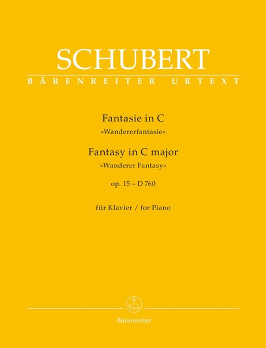 Schubert - Fantasy C Major Op 15 D 760 Wanderer
