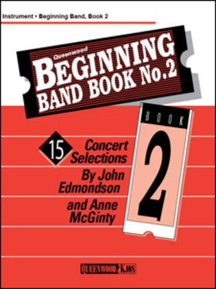 Book cover for Beginning Band Book No. 2 - Alto Saxophone