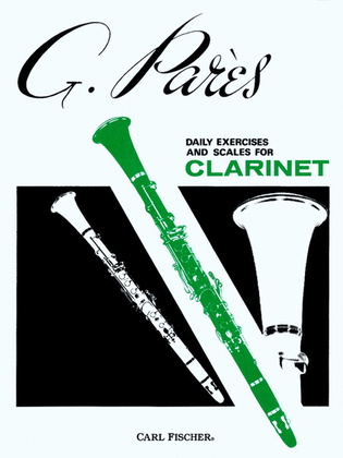 Book cover for Daily Exercises and Scales for Clarinet