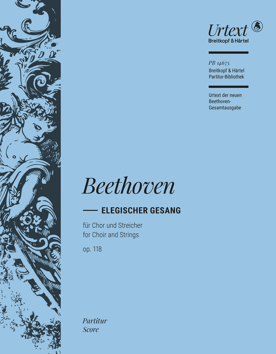 Elegischer Gesang Op. 118 "Sanft wie du lebtest"