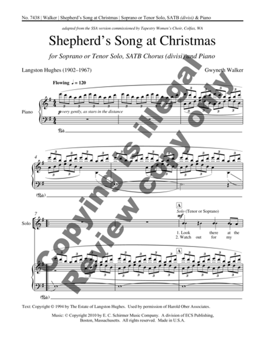 Shepherd's Song at Christmas