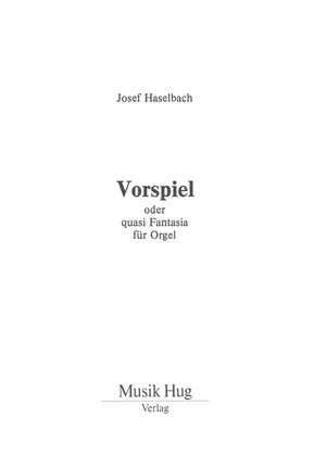 Book cover for Vorspiel fur Orgel