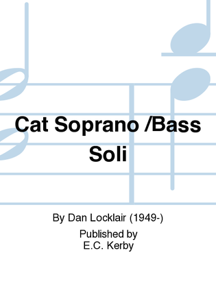 Book cover for Eck Cat Soprano /Bass Soli