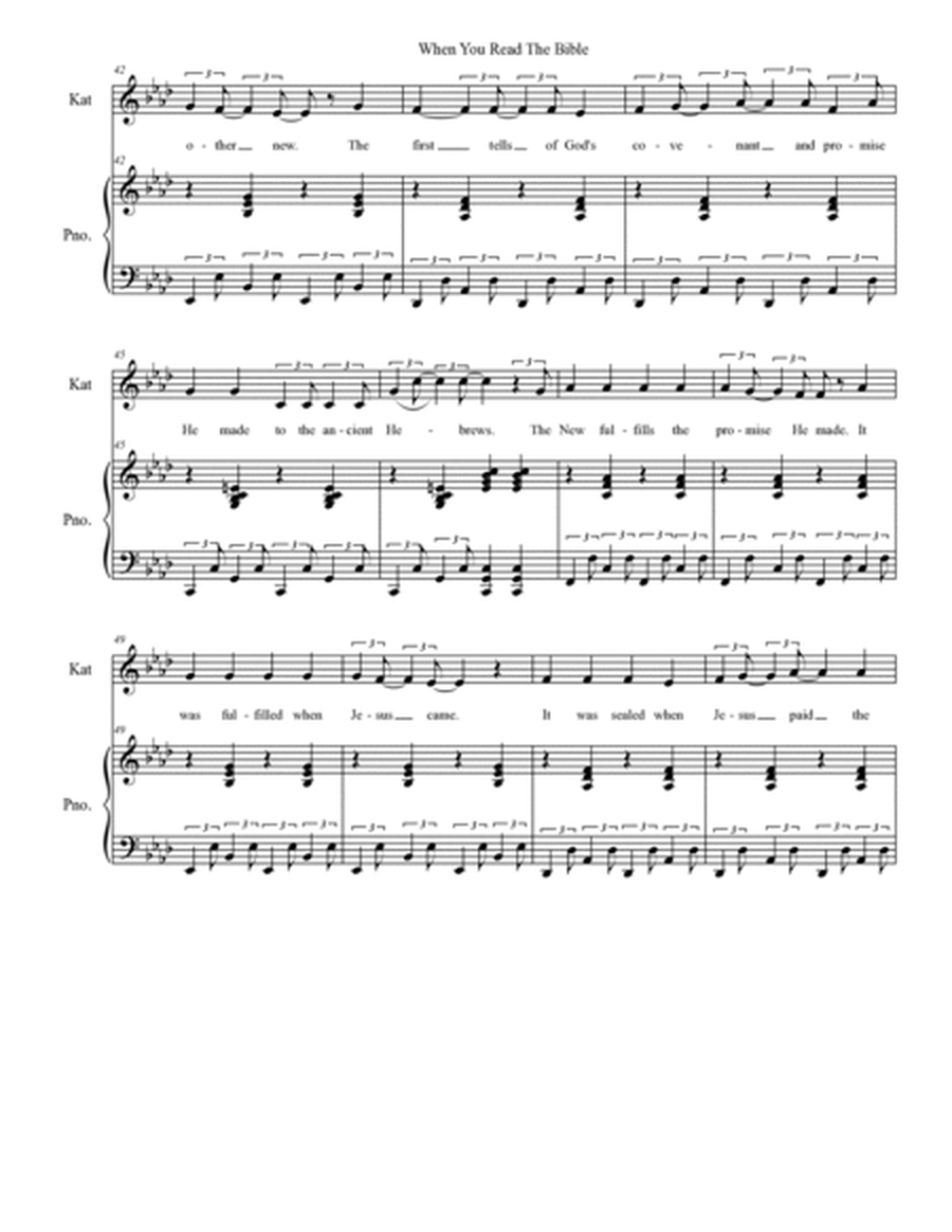 Bible Rock: the musical - (Score only) image number null