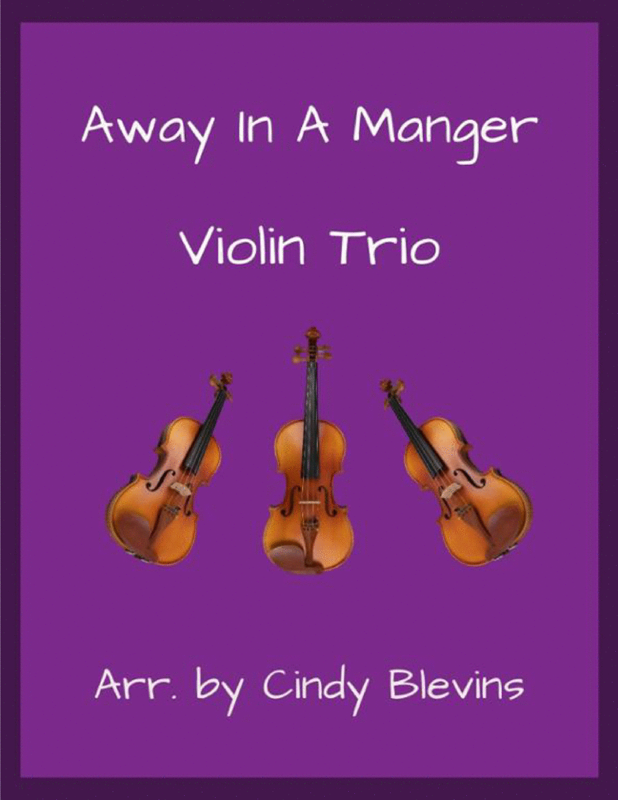 Away in a Manger, for Violin Trio image number null