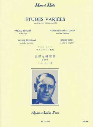 Book cover for Etudes Variees
