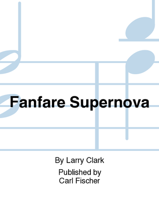 Book cover for Fanfare Supernova