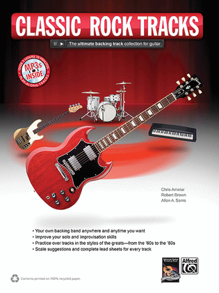Book cover for Rock Guitar Tracks