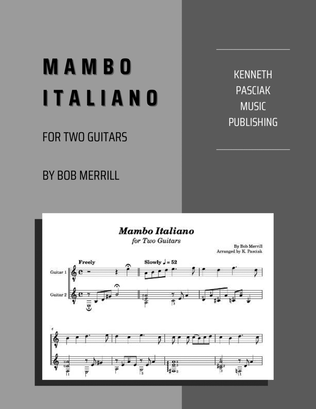 Book cover for Mambo Italiano