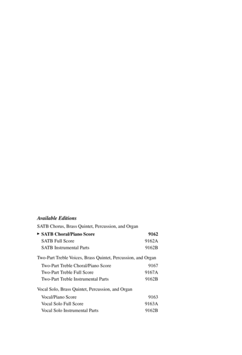 A Star in the East: Three Carol Settings (Choral Score) image number null