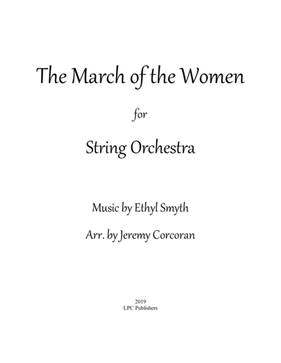 March of the Women for String Orchestra image number null