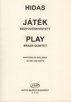 Book cover for Spiel für Blechbläserquintett