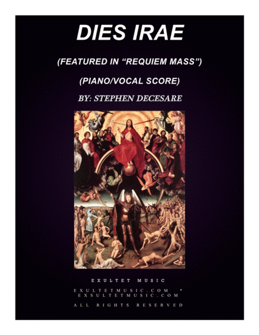 Dies Irae (from "Requiem Mass" - Piano/Vocal Score) image number null