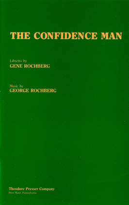 Book cover for The Confidence Man - Libretto