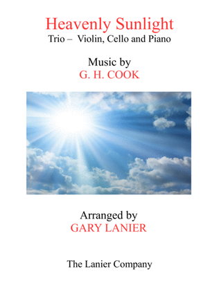 Book cover for HEAVENLY SUNLIGHT (Trio - Violin, Cello and Piano with Score/Parts)
