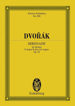 Book cover for Serenade E major