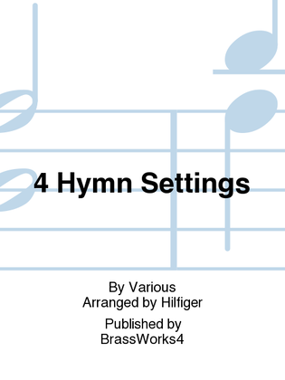 Book cover for 4 Hymn Settings