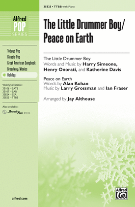 Book cover for The Little Drummer Boy / Peace on Earth