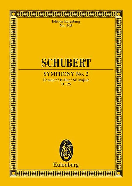 Symphony No. 2 in B-flat Major, D 125