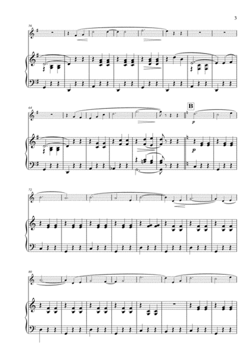 Je Te Veux arranged for Violin & Piano image number null