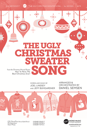 Book cover for The Ugly Christmas Sweater Song - Accompaniment DVD