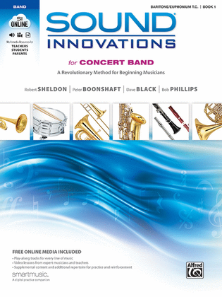 Book cover for Sound Innovations for Concert Band, Book 1