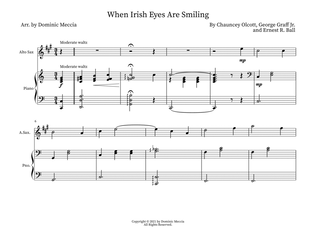 Book cover for When Irish Eyes Are Smiling